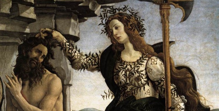 Botticelli's "Pallas and the Centaur"